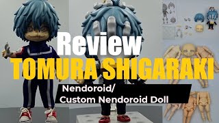 Review Nendoroid 1163Custom Nendoroid Doll Tomura Shigaraki from My Hero Academia [upl. by Sina]