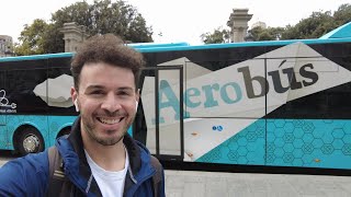 How to get from Barcelona El Prat Airport T1 to City Center [upl. by Uohk]