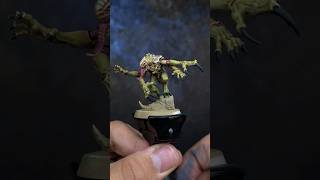 👽🛸🧬 Tyranid Genestealers  Hive Fleet Gorgon paint scheme Easy miniature painting warhammer [upl. by Knepper215]