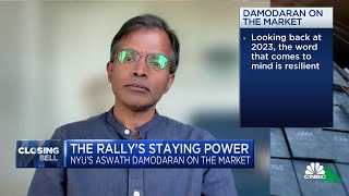 The market doesnt seem egregiously overvalued into 2024 says NYUs Aswath Damodaran [upl. by Nickey502]