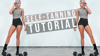 Self Tanning Tutorial  Saying NO To Skin Cancer [upl. by Sommer]