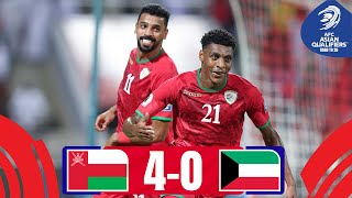 Oman ends losing streak  Oman  Kuwait  Highlights  AsianQualifiers  Road To 26 [upl. by Pillsbury431]