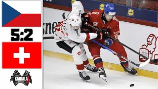 CZECHIA VS SWITZERLAND KARJALA CUP 2024 [upl. by Barbi]