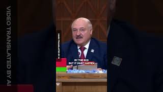 After joining the SCO Lukashenko began to teach its members about life [upl. by Manton]