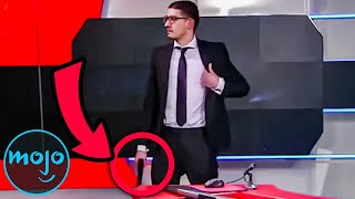 Top 20 Scariest Things Caught on Live TV News [upl. by Gernhard683]