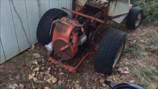 Gravely 814 Part 1  Engine Removal and Inspection [upl. by Eelyk779]