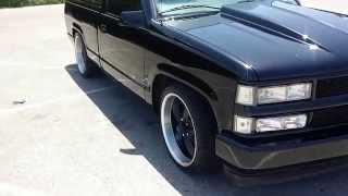 lowered 98 chevy silverado c1500 walk around [upl. by Mckinney]