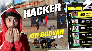 Jadugar 😨 came to Break my 100 Booyah Streak Free Fire Max [upl. by Anerom]