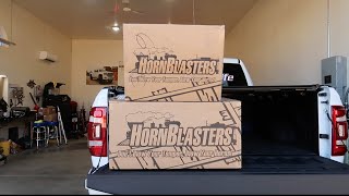 INSANE TRAIN HORN KIT FROM HORNBLASTERS [upl. by Nnor]