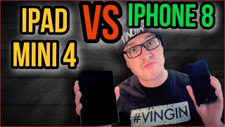 iPad Mini 4 vs iPhone 8 Plus Comparing Benchmark Results [upl. by Winchell]