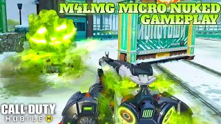 LEGENDARY M4LMG MICRO NUKED MP GAMEPLAY CODM S1 LEAKS 2024 COD MOBILE SEASON 1 [upl. by Ykcim]