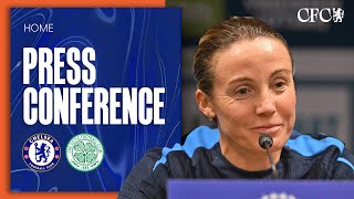 BOMPASTOR Press Conference  Chelsea vs Celtic  UWCL  Prematch  191124  Chelsea FC [upl. by Chuch]