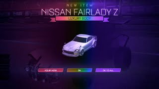 THE NEW NISSAN FAIRLADY Z CAR Rocket League Season 15 Update [upl. by Fry]