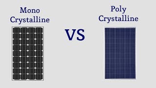 Mono vs Poly solar panels  What’s the Difference [upl. by Georgeanna]