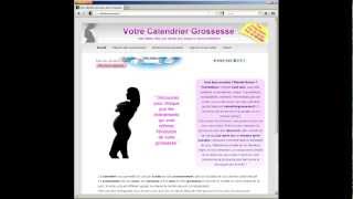 Le calendrier de votre grossesse jours et semaines [upl. by Annoval]