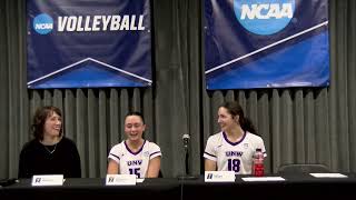 NCAA Regional Quarterfinal Northwestern Post Game Interview [upl. by Elias106]