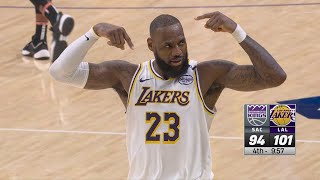 LeBron Sparks INSANE 210 4th QTR Run UNCUT  October 26 2024 [upl. by Arianie]