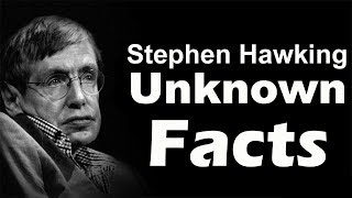 Stephen Hawking 10 Amazing Facts in Hindi [upl. by Rolyat]