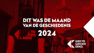 Dit was de Maand van de Geschiedenis 2024 [upl. by Serolod878]