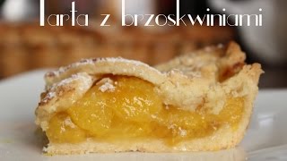 Tarta z brzoskwiniami  przepis [upl. by Einahpts]