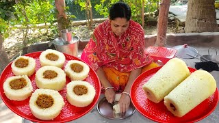 সুজি দিয়ে যে এত সুন্দর ভাপা পিঠা বানানো যায় দেখলে অবাক হয়ে যাবেন  Sujir bhapa pitha recipe [upl. by Brana]