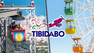 TIBIDABO Barcelona 2023 🎠 El Parque de Atracciones con las mejores vistas del mundo [upl. by Eusoj555]