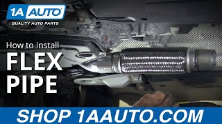 How to Permanently Attach Exhaust Flex Pipe No Clamps [upl. by Val]