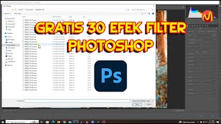 30 Preset  Filter Photoshop Gratis Cinematic Filter Photoshop [upl. by Lichtenfeld686]