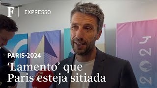 Lamento diz presidente de Paris2024 sobre cidade sitiada [upl. by Airdnala]