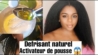 DEFRISANT NATUREL ACTIVATEUR DE POUSSE [upl. by Latsyrc]