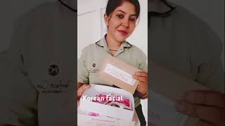 Korean facial beauty skincareconsultant buisness healthandbeautyconsultant [upl. by Ahsenad]