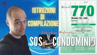 Schede  Modello e istruzioni  Compilazione modello 770 [upl. by Norym]