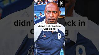 Thierry Henry Criticises Mbàppes Role at Real Madrid 🤯 shorts youtubeshorts [upl. by Unders]