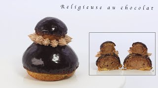 초콜릿 를리지외즈 Religieuse au Chocolat Cédric GROLET의 SUB ENFR [upl. by Essej]