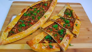 Turkish Pide Easy  پیده ترکی [upl. by Millard]