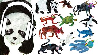 Panda Bear Panda Bear What do you see  Headphones Version  Eric Carle Best Stories for Kids [upl. by Dnomder]