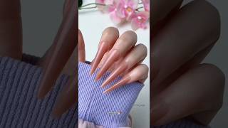 Poly gel nail 💅🏻 artist nails polygelnails subscribe naildesign nailtutorial [upl. by Knorring16]