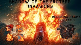 Elden Ring DLC PvP Invasions  Magma Sorceries of the Dread [upl. by Leeanne]