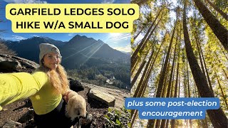 Solo dogfriendly hike near Snoqualmie Pass amp North Bend Garfield Ledges [upl. by Cleaves]