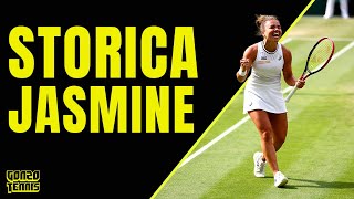 STORICA PAOLINI è la prima italiana in finale a WIMBLEDON [upl. by Bertrand]