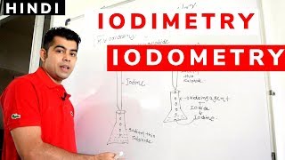 IODIMETRY AND IODOMETRY I BASIC I HINDI [upl. by Eixirt]