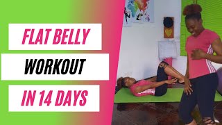 FLAT STOMACH in 14 days  Intense 10Min Workout [upl. by Aivekahs]