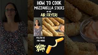 Air Fryer Mozzarella Sticks shorts [upl. by Rett]