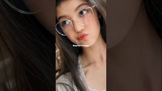 Best eye glasses for your face shape  youtubeshort aestethics glassesgirl viralshort song [upl. by Michel]