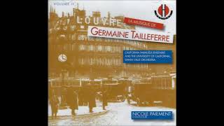 Germaine Tailleferre 18921983  Concerto No 1 for piano and orchestra 1924 [upl. by Enilav]