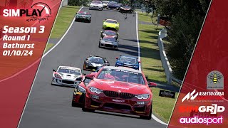 ACC PS5  SimPlay Motorsport  GT4 series Season 3  Round 1  Bathurst [upl. by Specht]