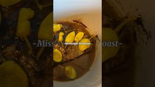 Mississippi Pot Roast Recipe viralshorts recipe cooking dinner easyrecipe viral [upl. by Asusej]