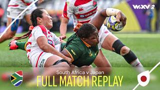 Springboks and Sakuras clash in epic match  South Africa v Japan  Full Match Replay  WXV 2 2024 [upl. by Hanimay]