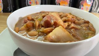 THE QUICKEST WAY TO COOK amp ENJOY A NICE BOWL OF PINTO BEANSOLD SCHOOL PINTO BEANS amp PORK JOWLS [upl. by Ainatit]