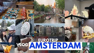 EUROTRIP Vlog Amsterdam  COMPLETO [upl. by Razec733]